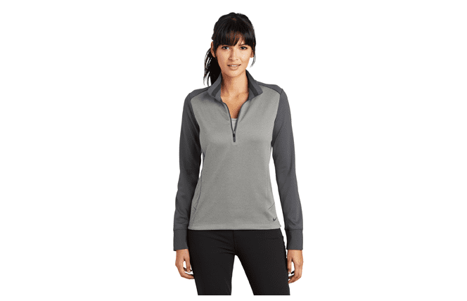 ladies quarter-zip golf pullover