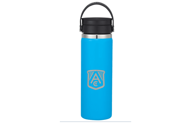 Wide Mouth Insulated Water Bottle With Flex Sip Lid