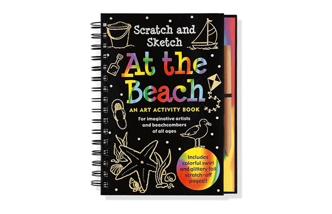 beach activity book - Scratch & Sketch at the Beach