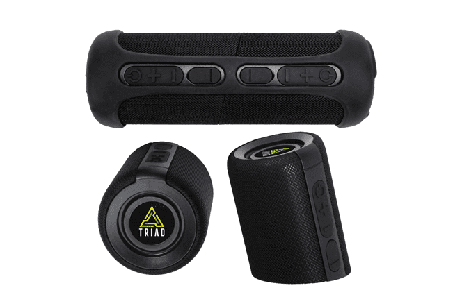 2-piece Bluetooth portable speaker