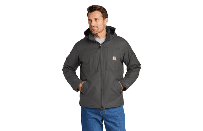 hooded canvas workwear jacket