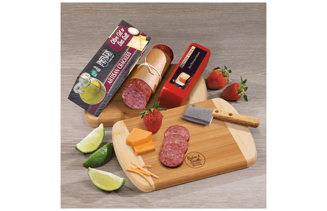 sausage and cheese gift set