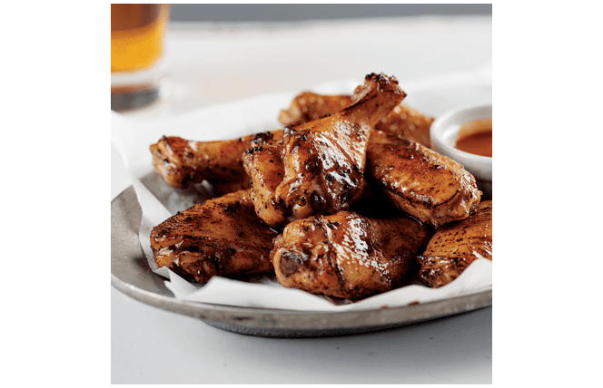 smoked chicken wings