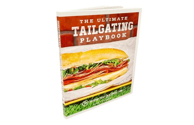 the ultimate tailgating playbook recipe book