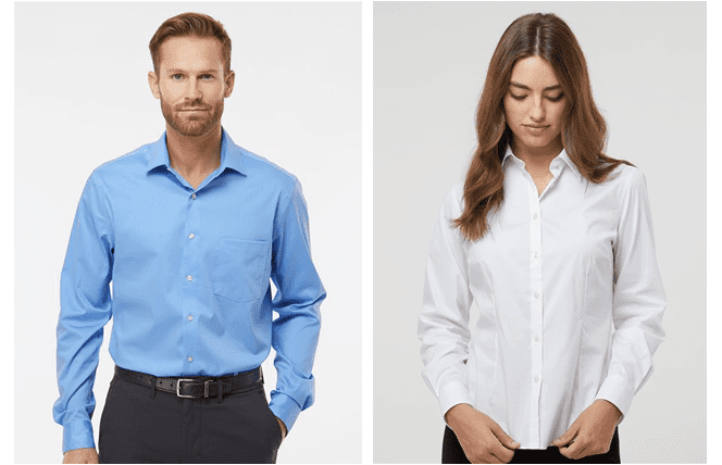 button-down oxford dress shirts