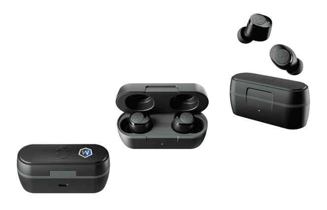 wireless earbuds in case